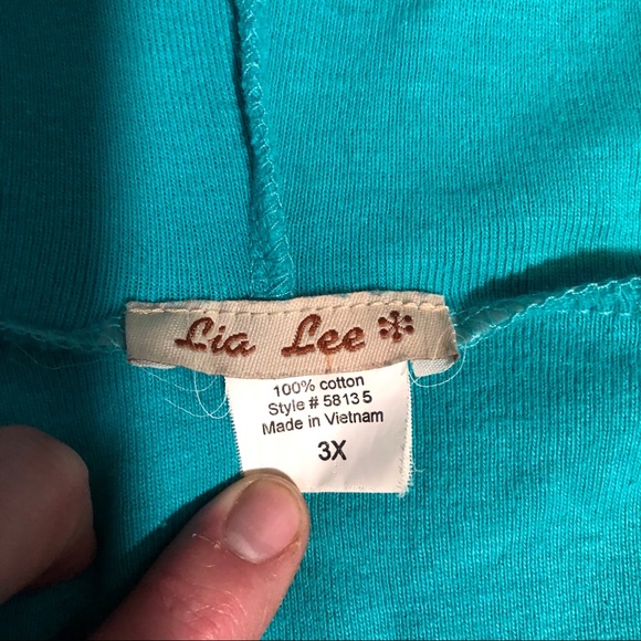 Lia Lee 3x juniors size graphic star print hoodie - Picture 4 of 6